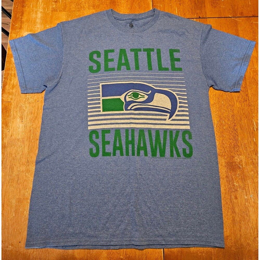 Seattle Seahawks NFL Tshirt Mens Medium Throwback Football